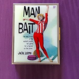 Retro metal card holder case